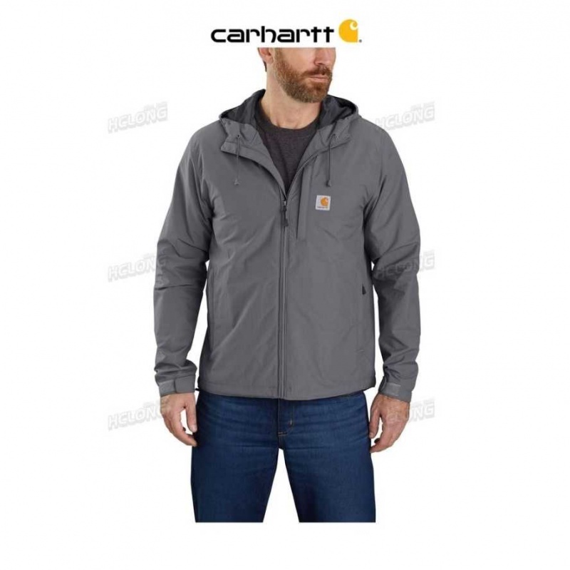 Steel Carhartt Rain Defender Relaxed Fit Legere Jacket - Danmark RNQ-1016225