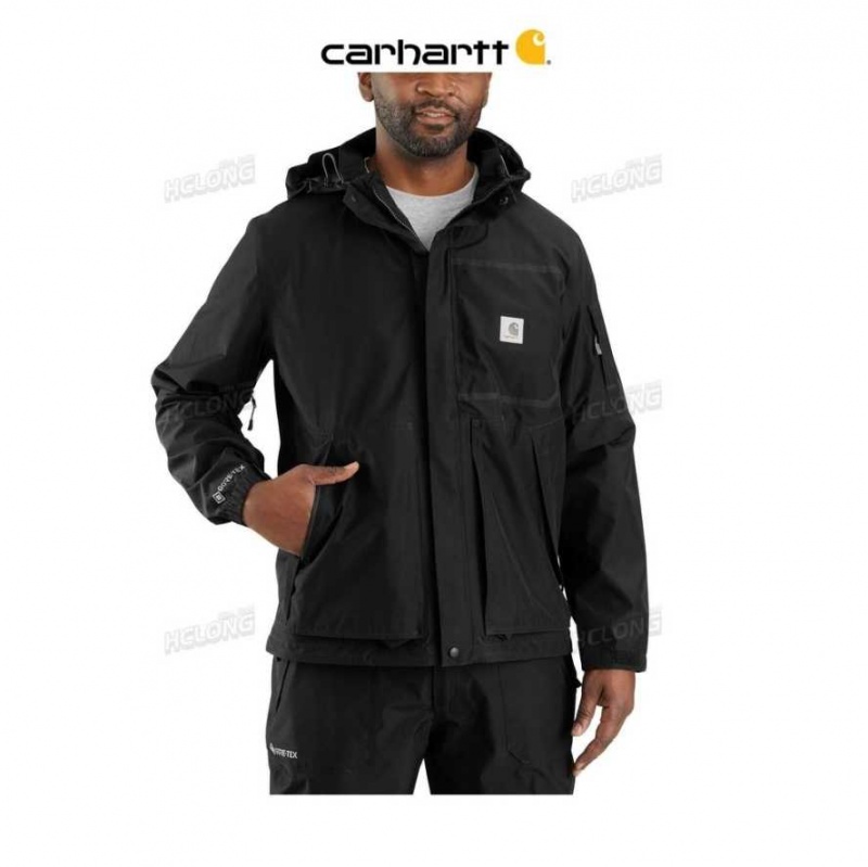 Noir Carhartt Super Dux Relaxed Fit Legere GORE-TEX Jacket - Danmark SMM-0518584