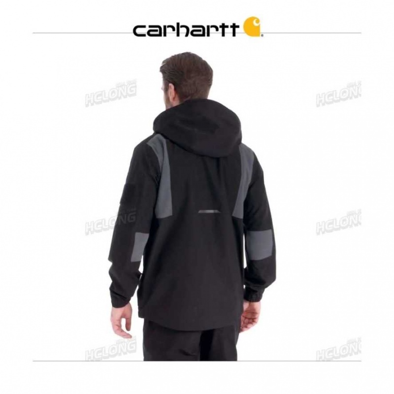 Noir Carhartt Super Dux Relaxed Fit Legere GORE-TEX Jacket - Danmark SMM-0518584