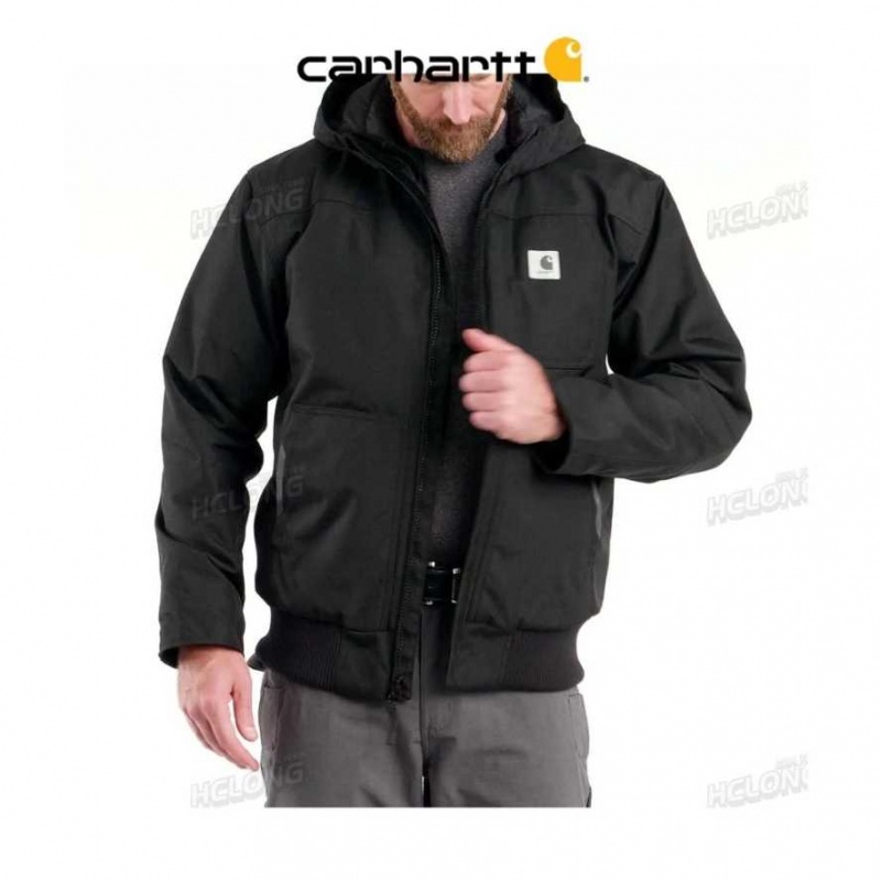 Noir Carhartt Yukon Extremes Loose Fit Insulated Active Jac - Danmark HEE-8275732