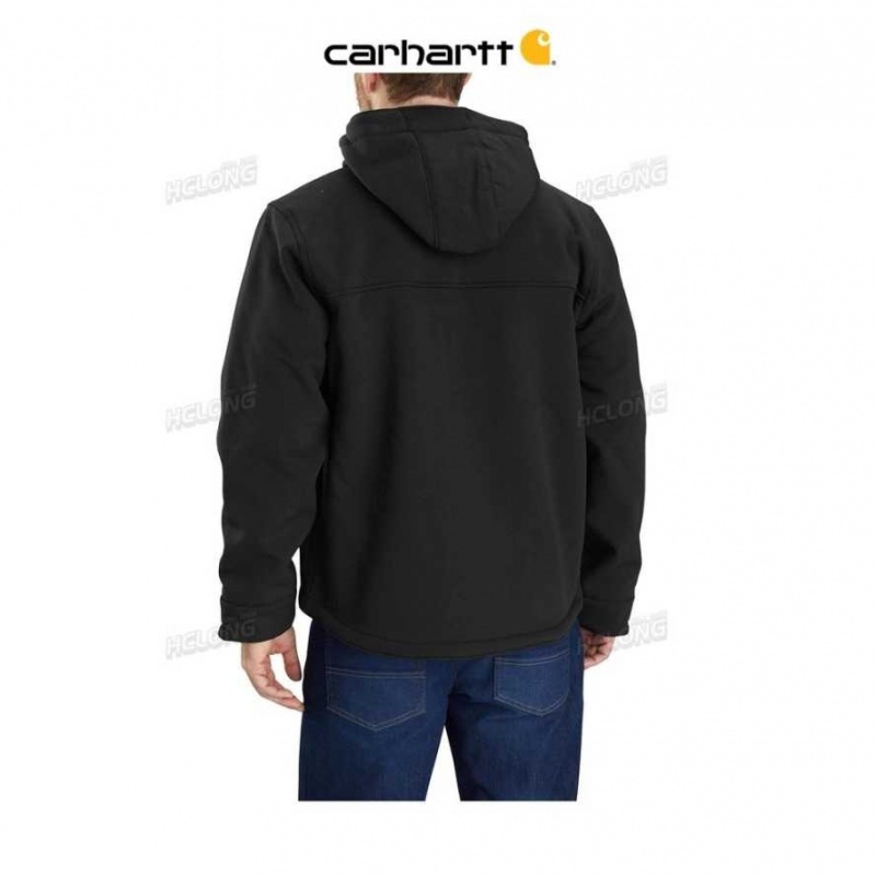 Noir Carhartt Super Dux Relaxed Fit Sherpa-Doublée Active Jac - Danmark BZG-8641580