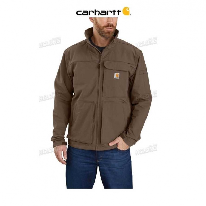 Cafe Carhartt Super Dux Relaxed Fit Legere Mock-Neck Jacket - Danmark RNV-3574802