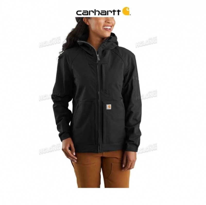 Noir Carhartt Super Dux Relaxed Fit Legere Encapuchonné Jacket - Danmark JSL-0062475