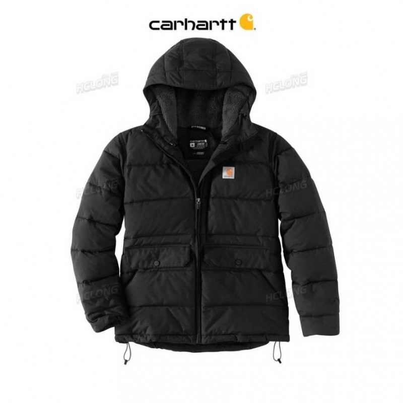 Noir Carhartt Montana Relaxed Fit Insulated Jacket - 4 Extreme Warmth Rating - Danmark KID-5249397