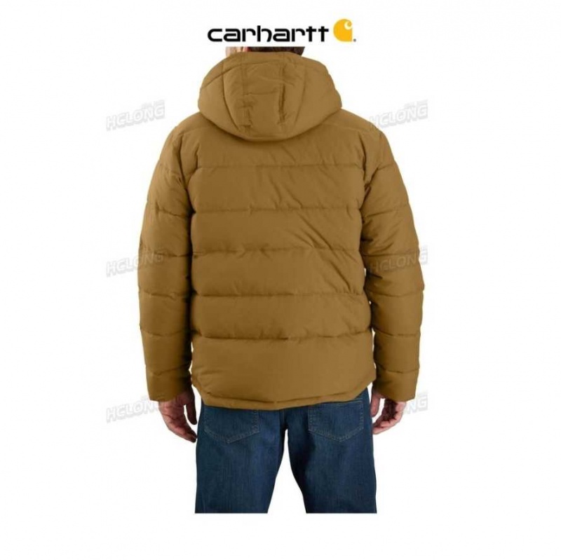 Marron Carhartt Montana Loose Fit Insulated Jacket - Danmark MYB-7340402