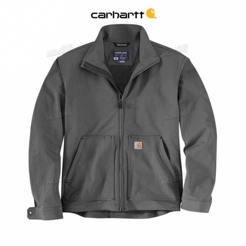 Gravel Carhartt Super Dux Relaxed Fit Legere Soft Shell Jacket - Danmark BFW-7024965